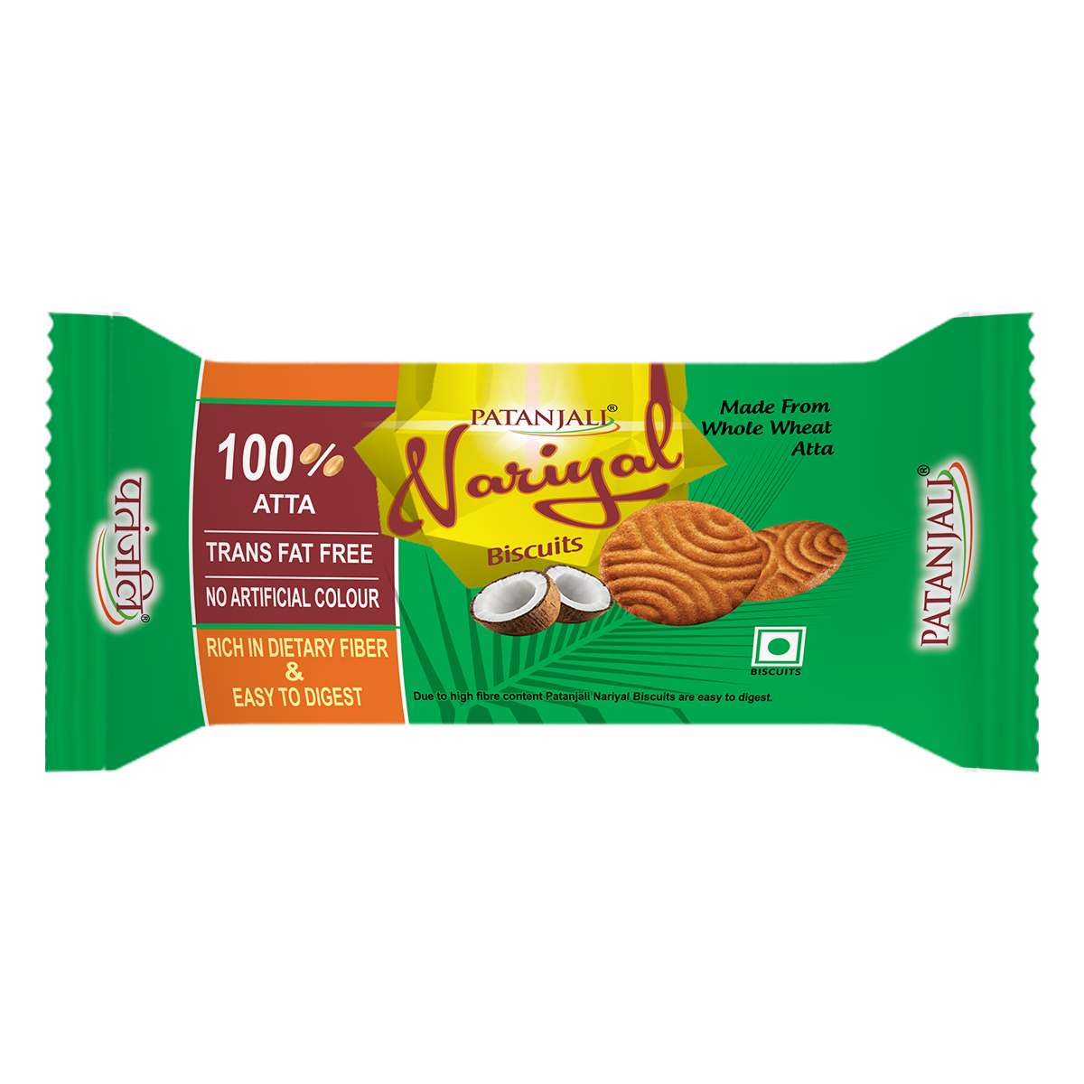 Patanjali whole wheat Nariyal Biscuit