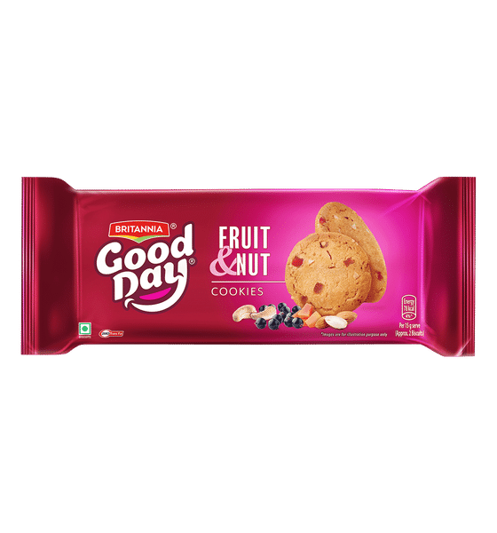 Good day fruit & nut cookies