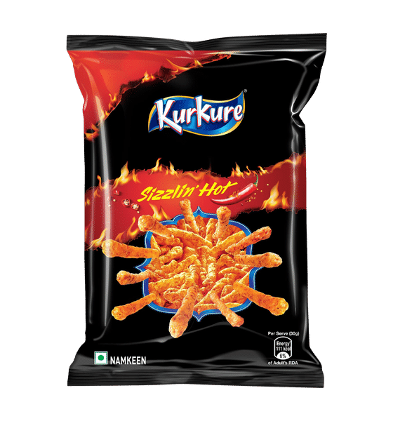 Kurkure sizzlin hot crisps