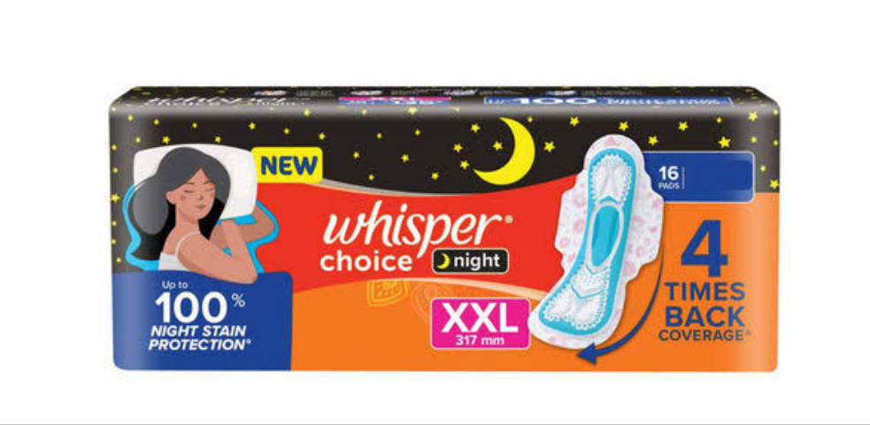 Whisper choice night xxl comfortable pads