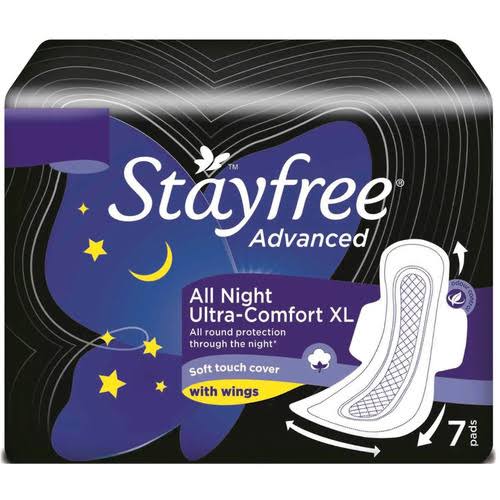 Stayfree advance all night ultra comfortable peds