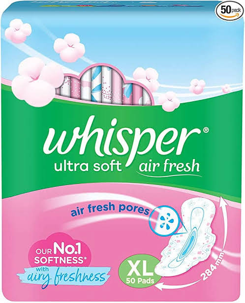 Whisper ultrasoft your fresh progress comfortable pads