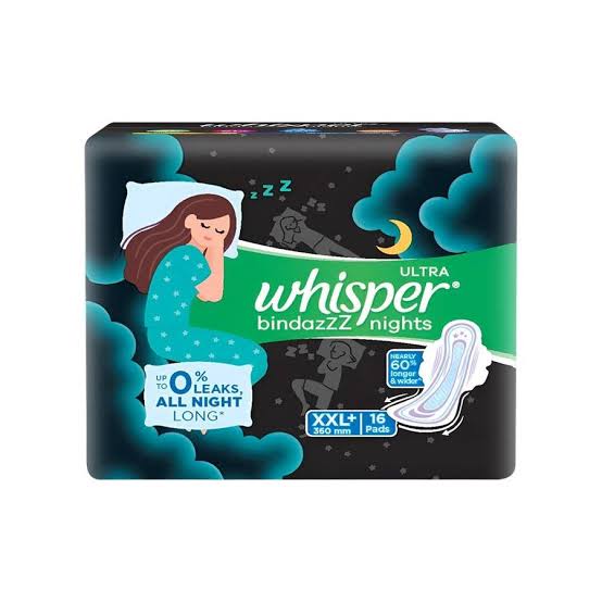 Whisper ultra bindass night comfort peds