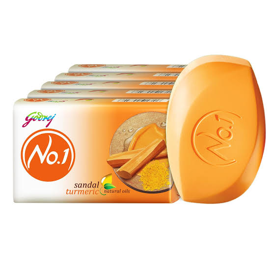 Godrej no.1 bathing soap sandal & Turmeric