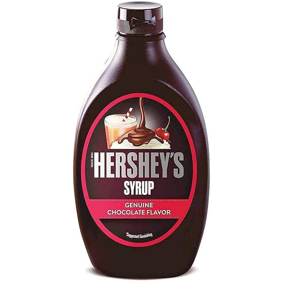Hershey's chocolate syrup