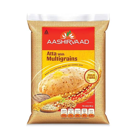 Aashirvaad aata with multigrains