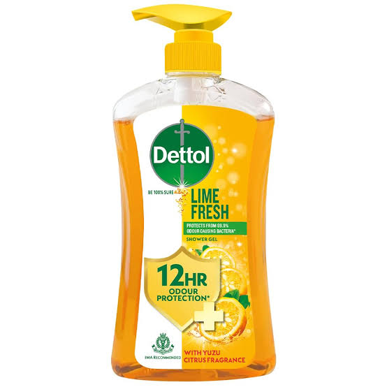 Dettol lime fresh shower gel