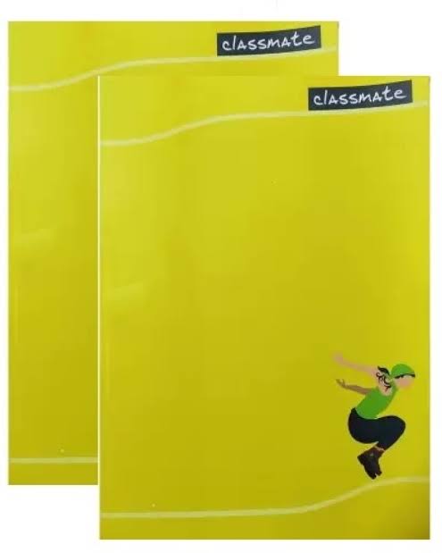 Classmate unruled notebook