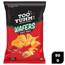 Too yumm chilli wafers potato chips