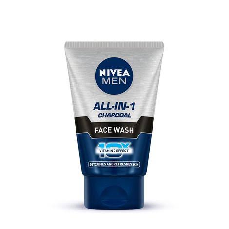 Nivea man all in 1 charcoal facewash