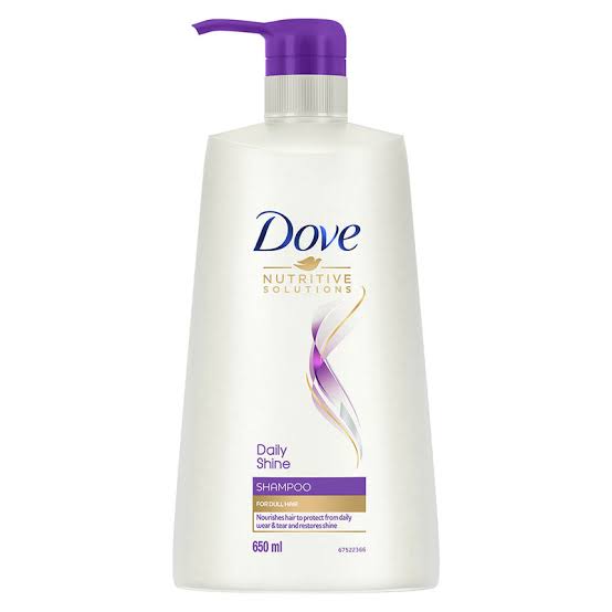 Dove daily shine hair shampoo