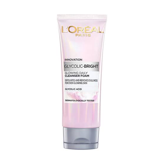 L'Oreal paris glyolic bright daily foaming daily cleansing