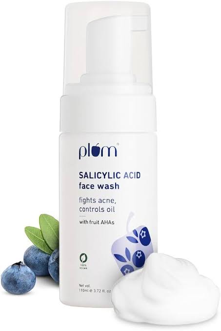 Plum salicylic acid face wash