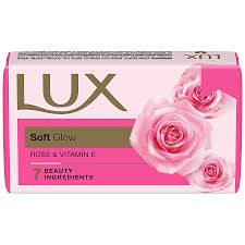 Lux soft glow rose & vitamin E body soap