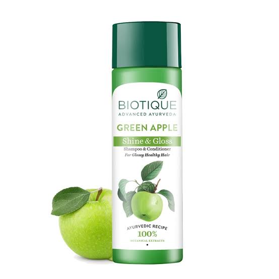 Biotique green apple shine and glow shampoo