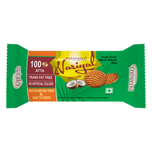 Patanjali whole wheat Nariyal Biscuit