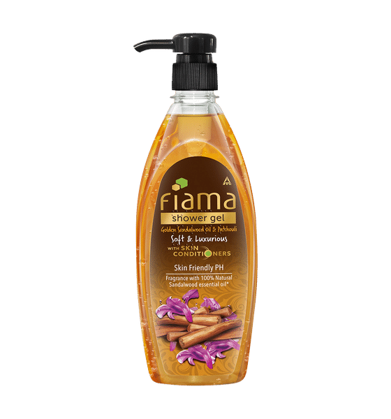 Fiama golden sandalwood oil and patchouli shower gel