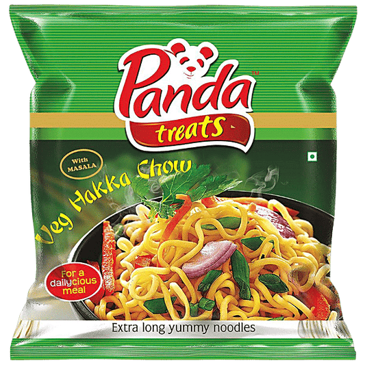 Panda treats veg hakka chow noodles