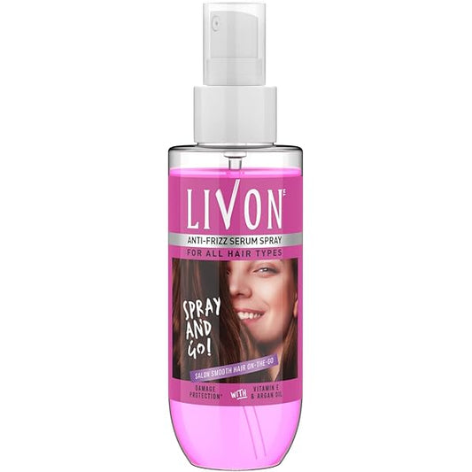 Livon anti frizz hair serum