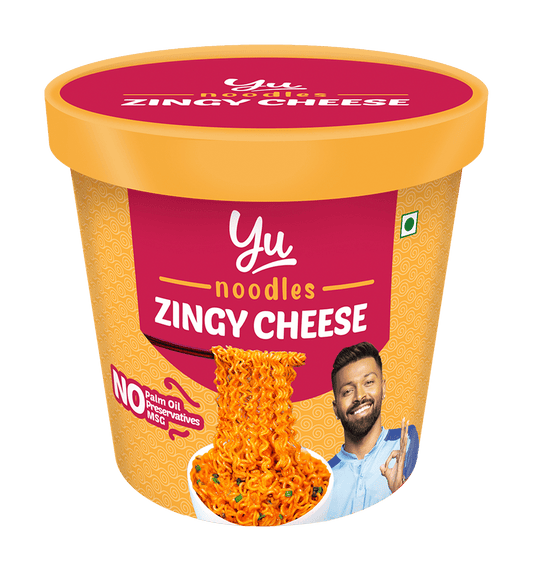 Yuu zingy cheese noodles cup