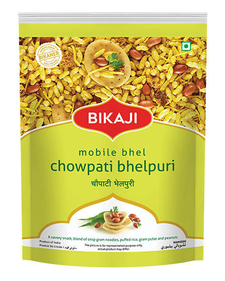 Bikaji Mobile bej Chowpati  bhelpuri
