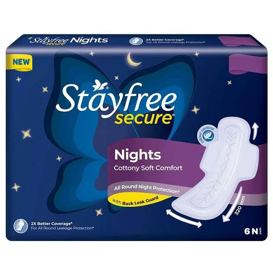 Stayfree night secure sanitary pads