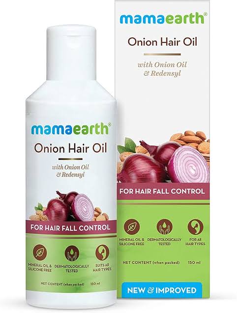 Mamaearth onion hair oil