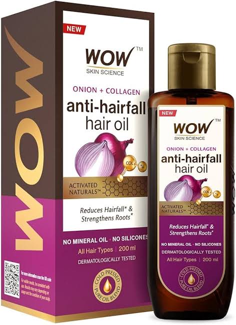 Wow skin science onion hair oil
