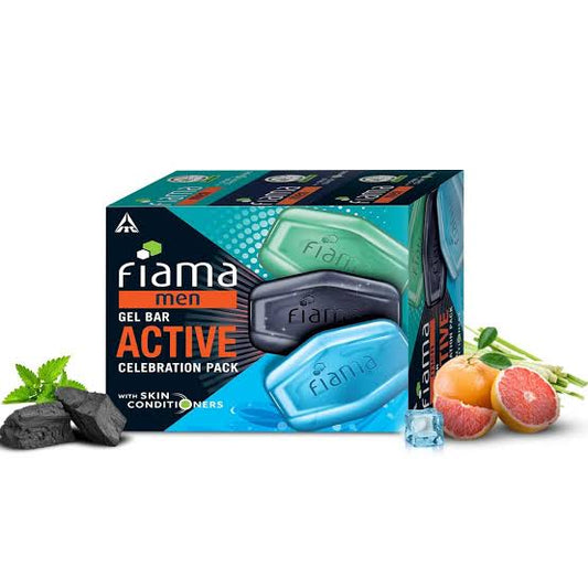 Fiama man active celebration pack