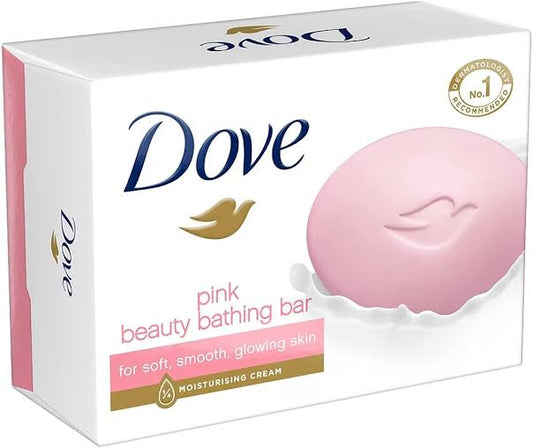 Dove pink beauty bathing bar
