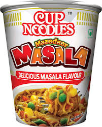 Nissing spiced chicken cup noodles