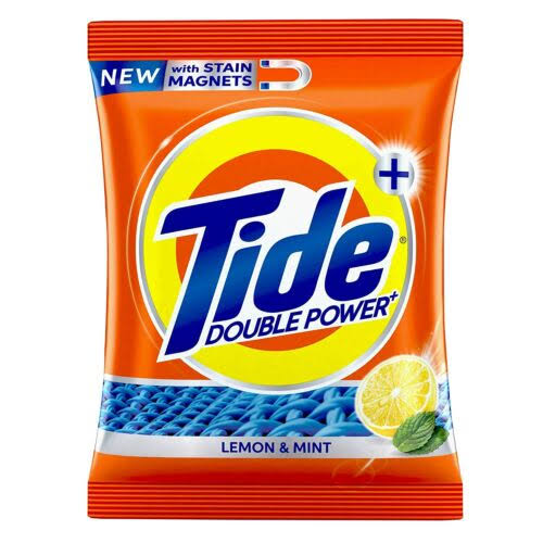 Tide  extra power washing powder ( lemon and mint)