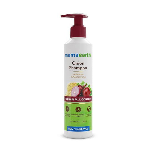 Mamaearth onion shampoo for hair repair