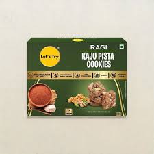 Let's try Ragi kaju pista cookies