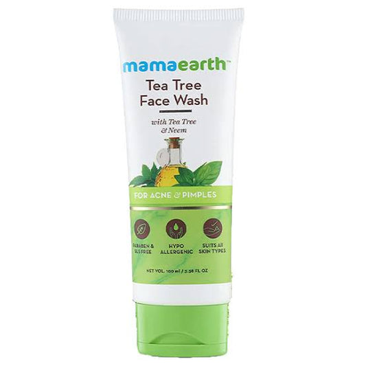 Mamaearth  tea tree face wash