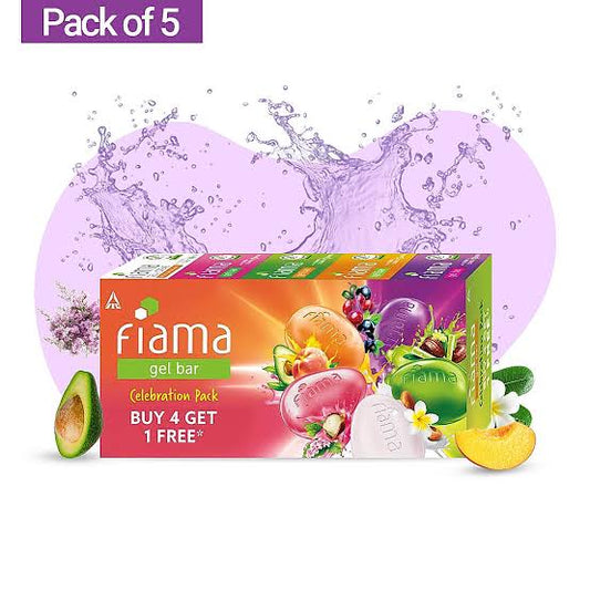Fiama soap gel bar celebration pack