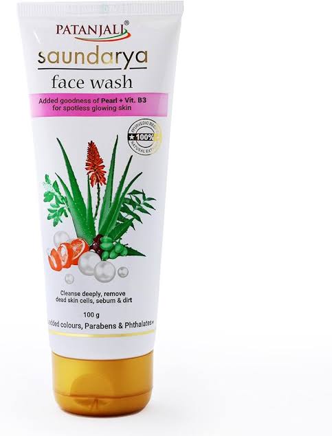 Patanjali sundarya face wash