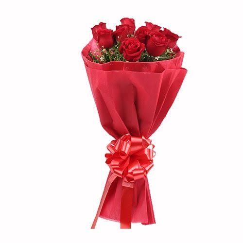 Red rose bouquet