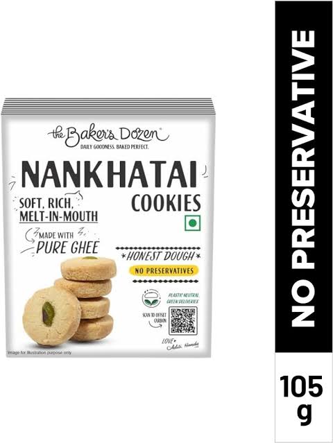 Barker's Drozen Nankhatai cookies