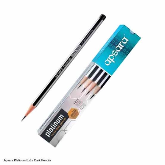 Apsara platinum extra dark pencil