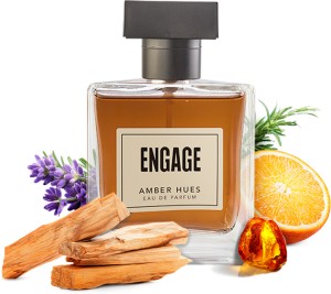 Engage amber hues mens perfume